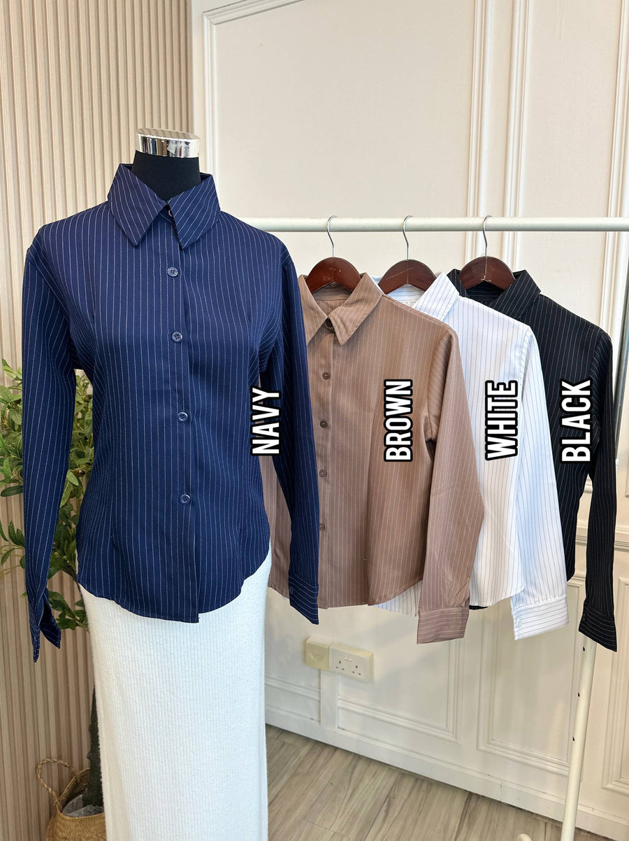 Emelza Stripe Blouse