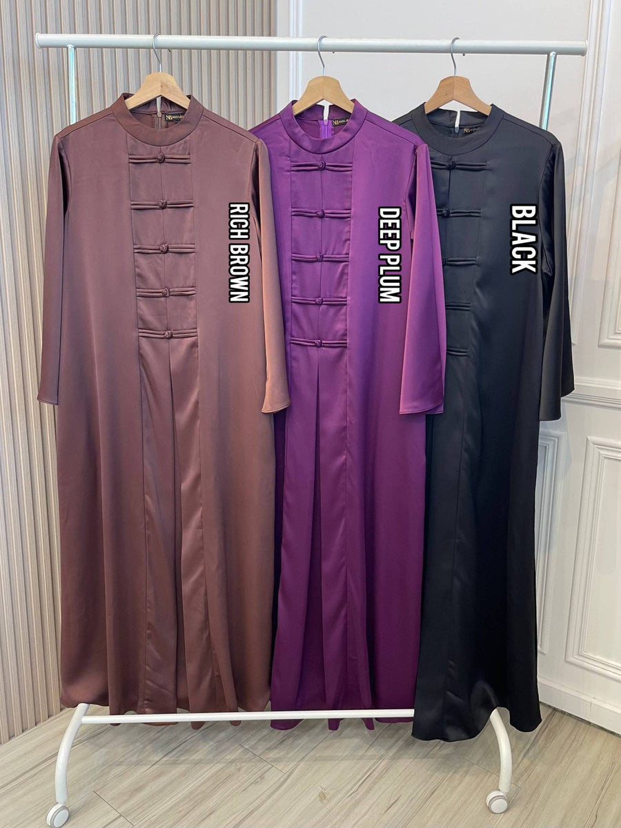 Mandarin Abaya (NLB Own Manufactured)