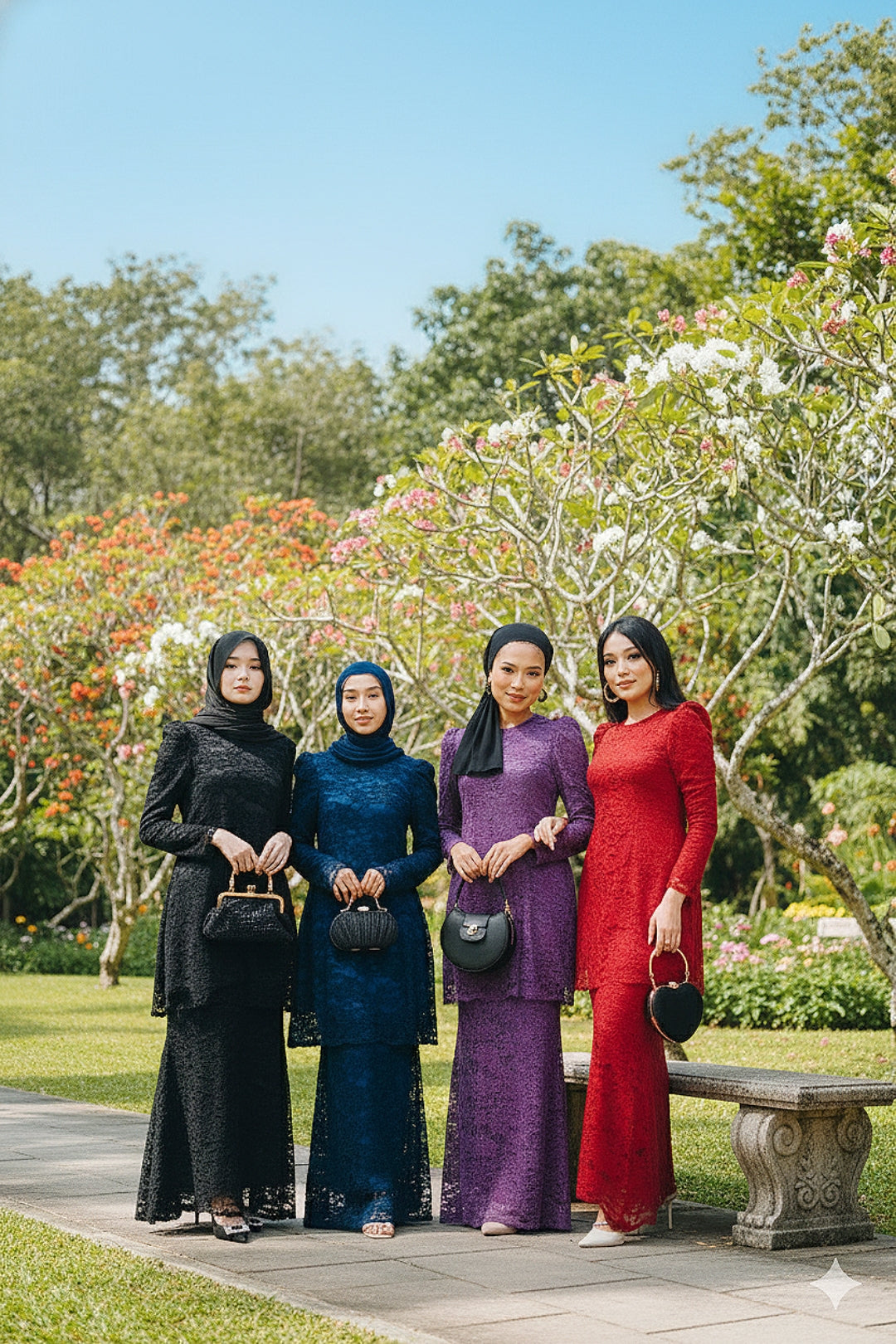 Melissa Modern Lace Kurung