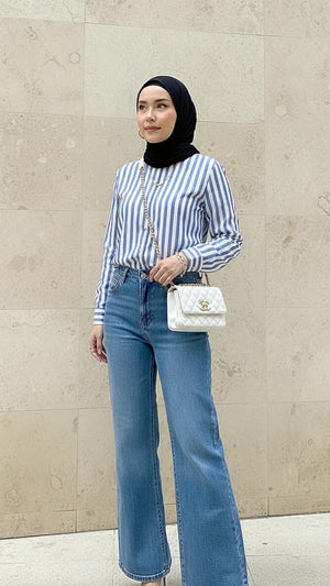 Alana Stripe Blouse