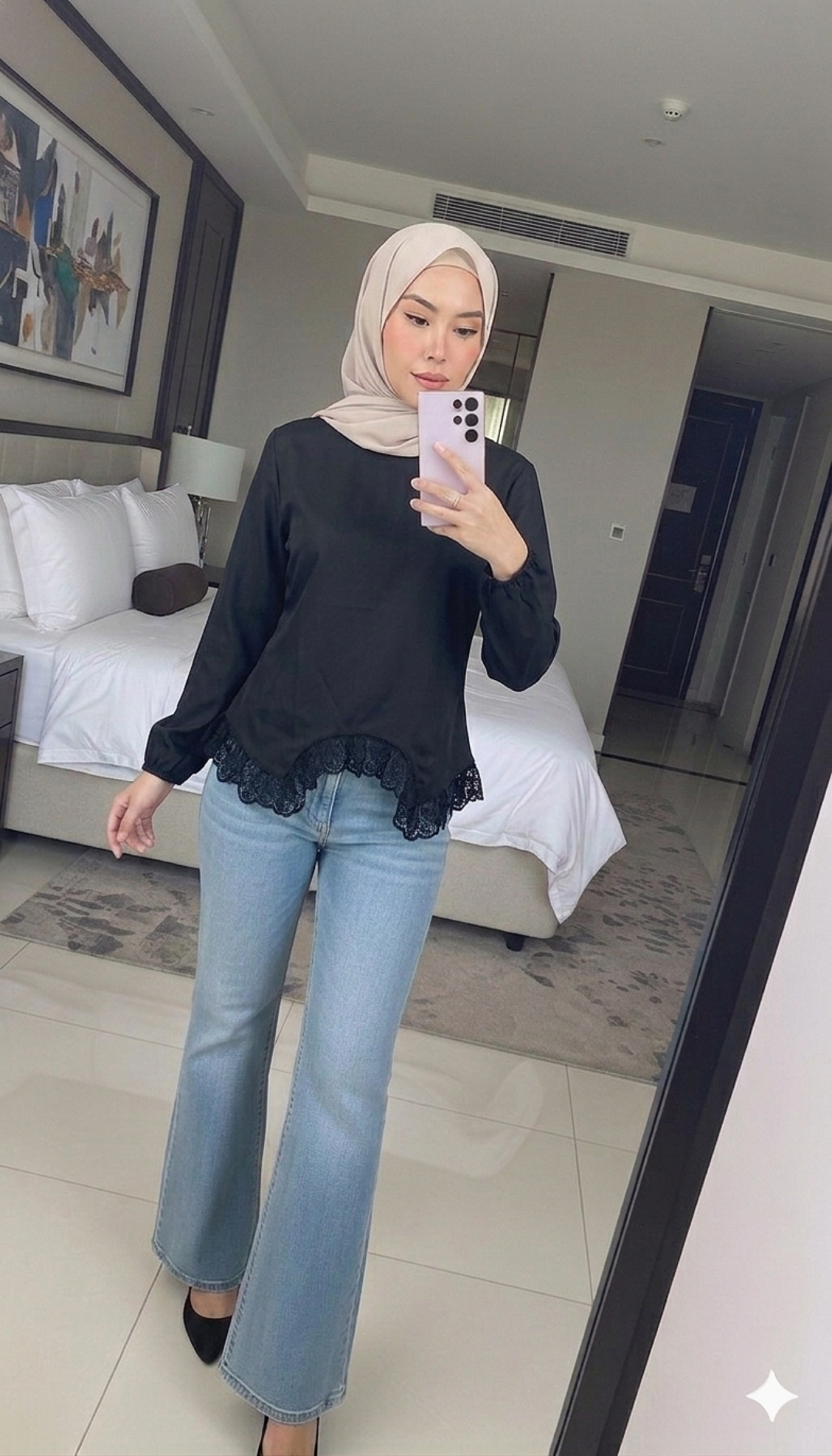 Diya Lace Blouse (NLB Own Manufactured)