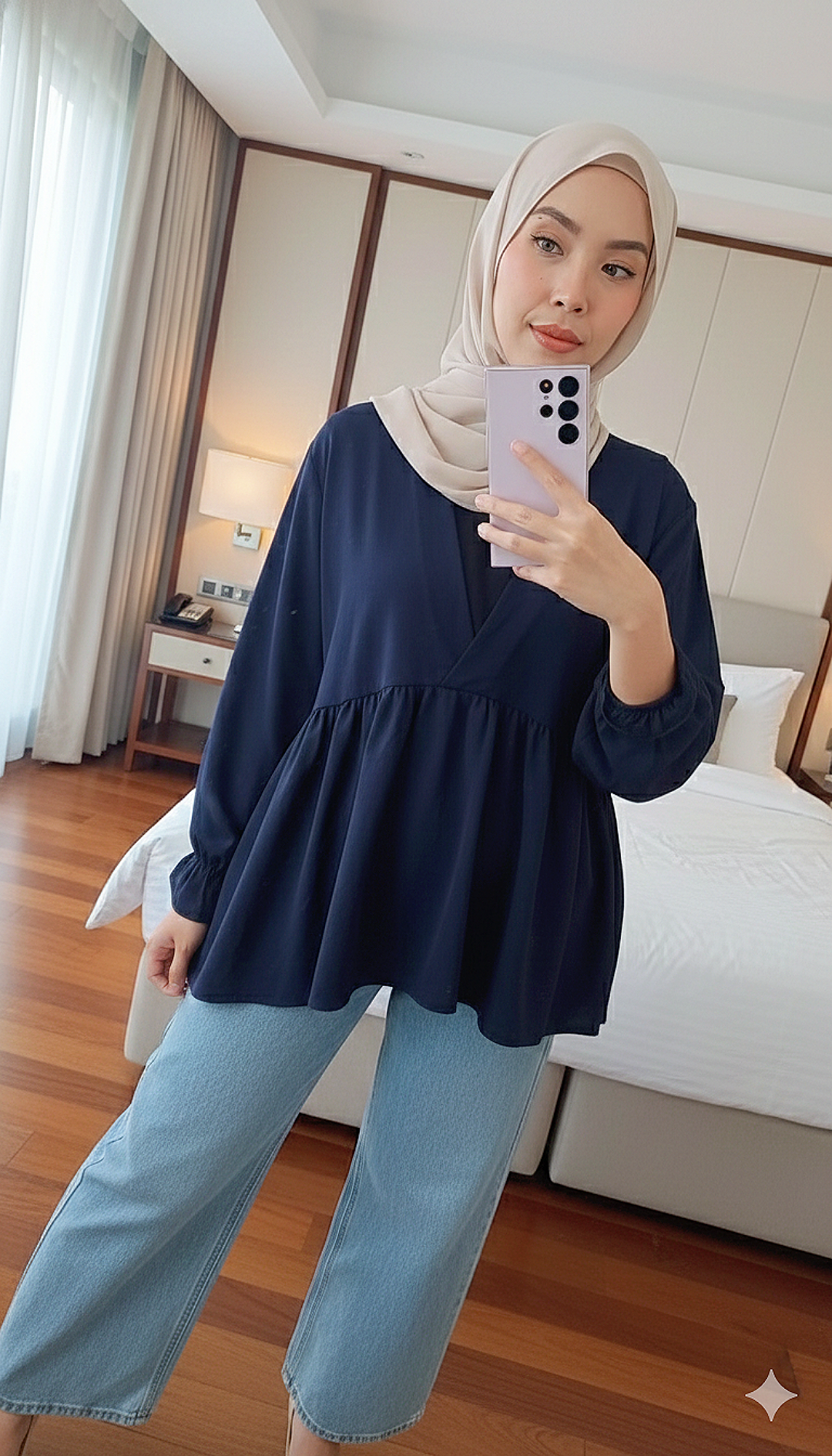 Erisha Babydoll Top (NLB Own Manufactured)