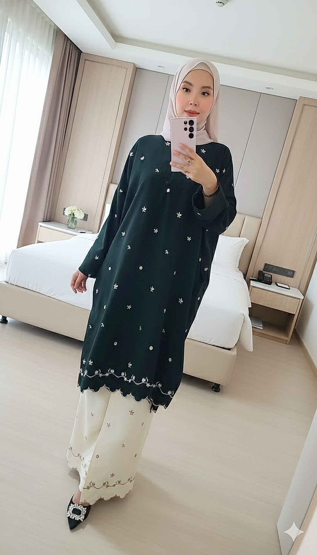 Eid26 - Thea Embroidery Kurung