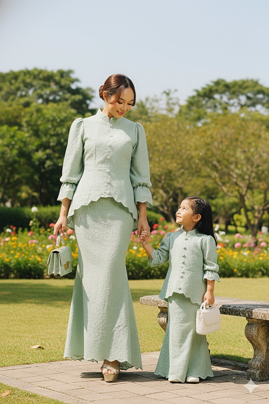 Olivia Eyelet Kurung (Kids)