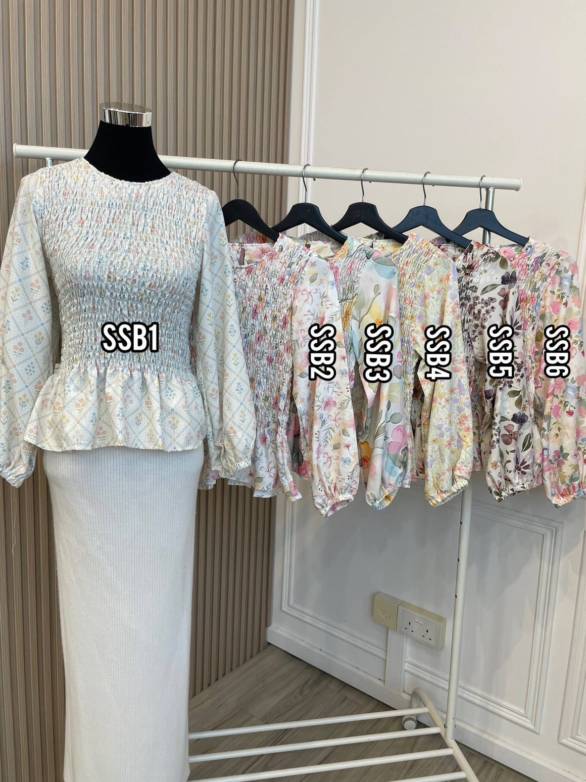 Shania Smock Blouse