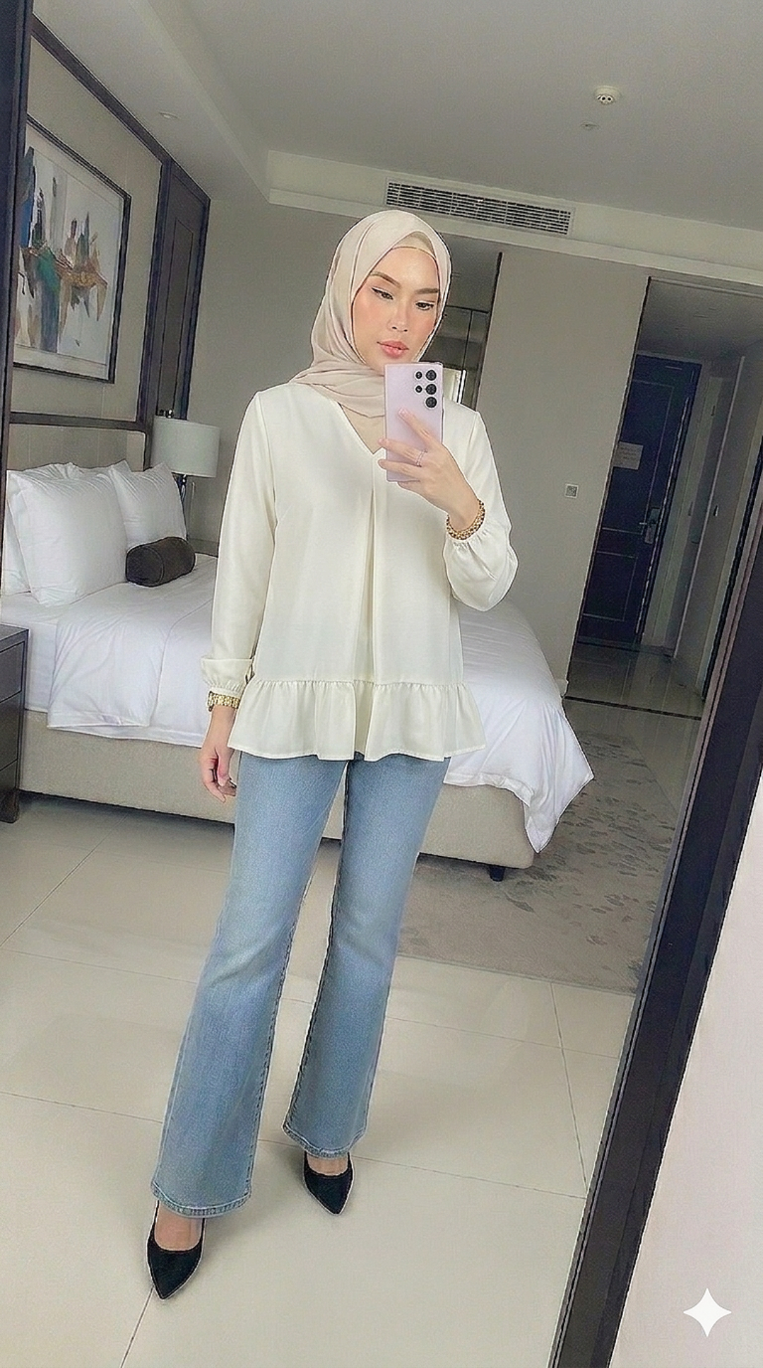 Fiora Ruffle Blouse