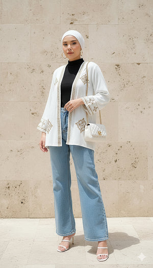 Embroidery Cardigan
