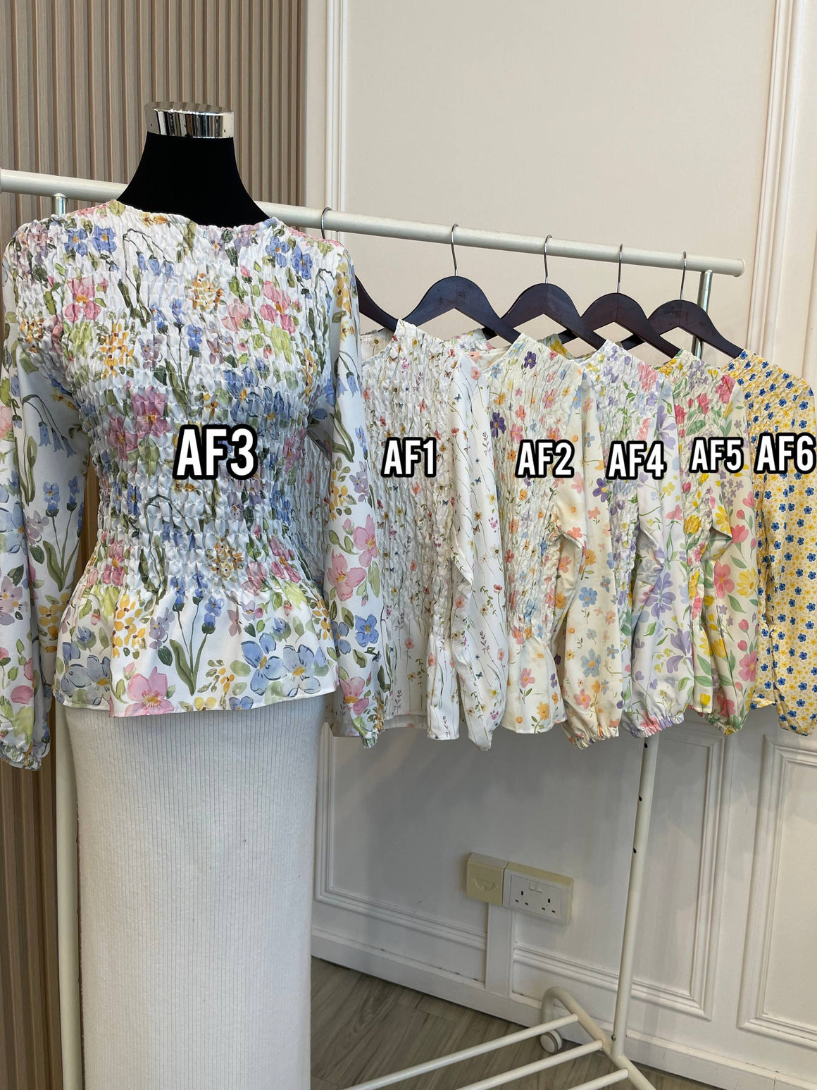 Aira Floral Smock Top