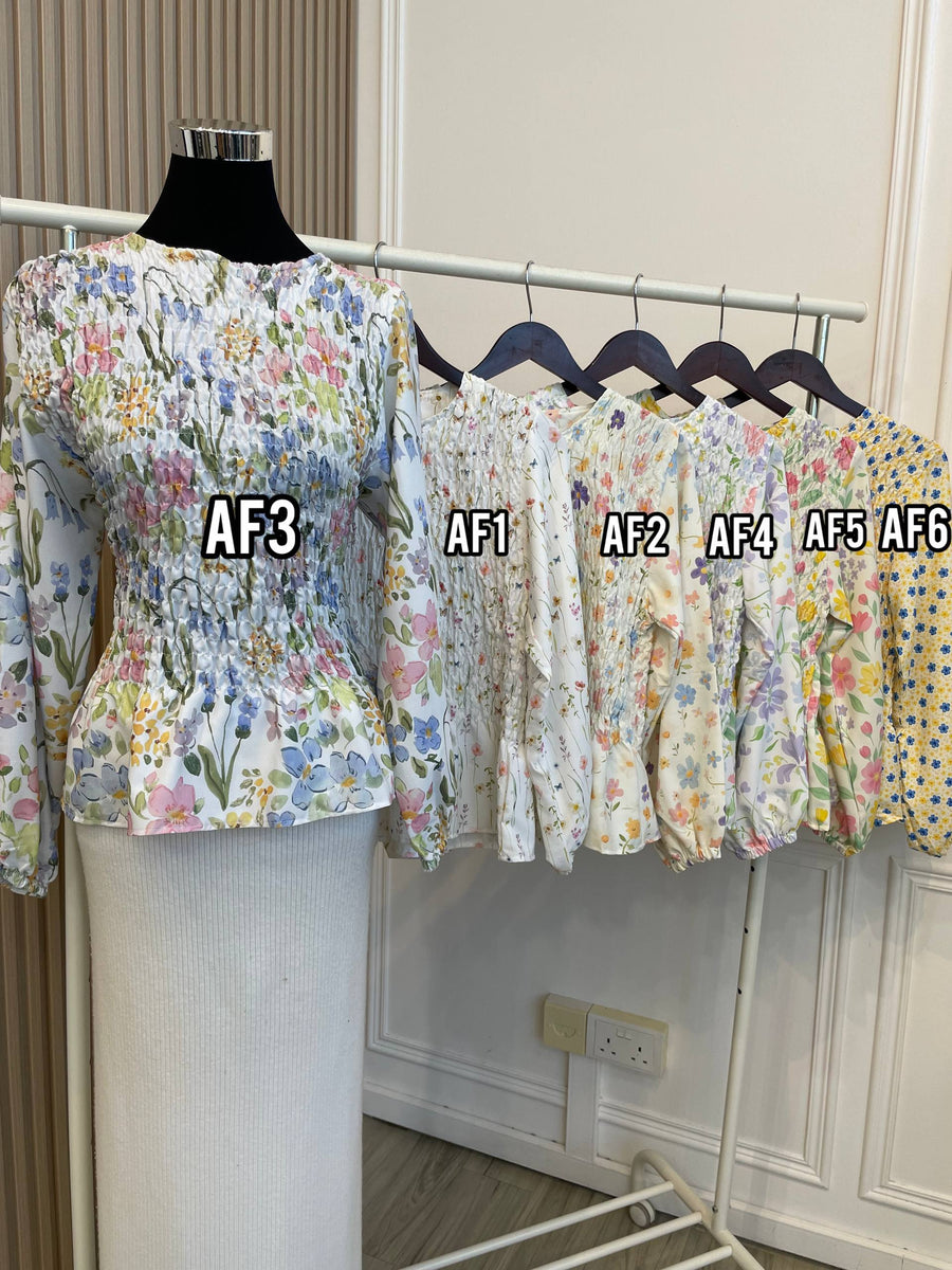 Aira Floral Smock Top