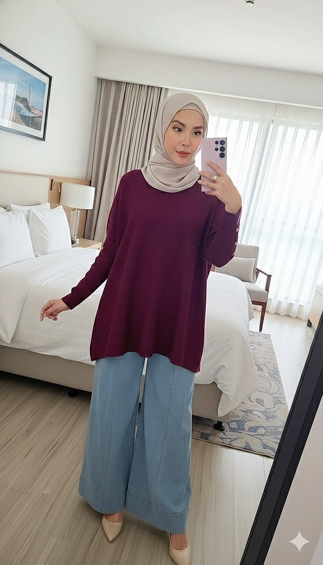 Raina Batwing Knit Top
