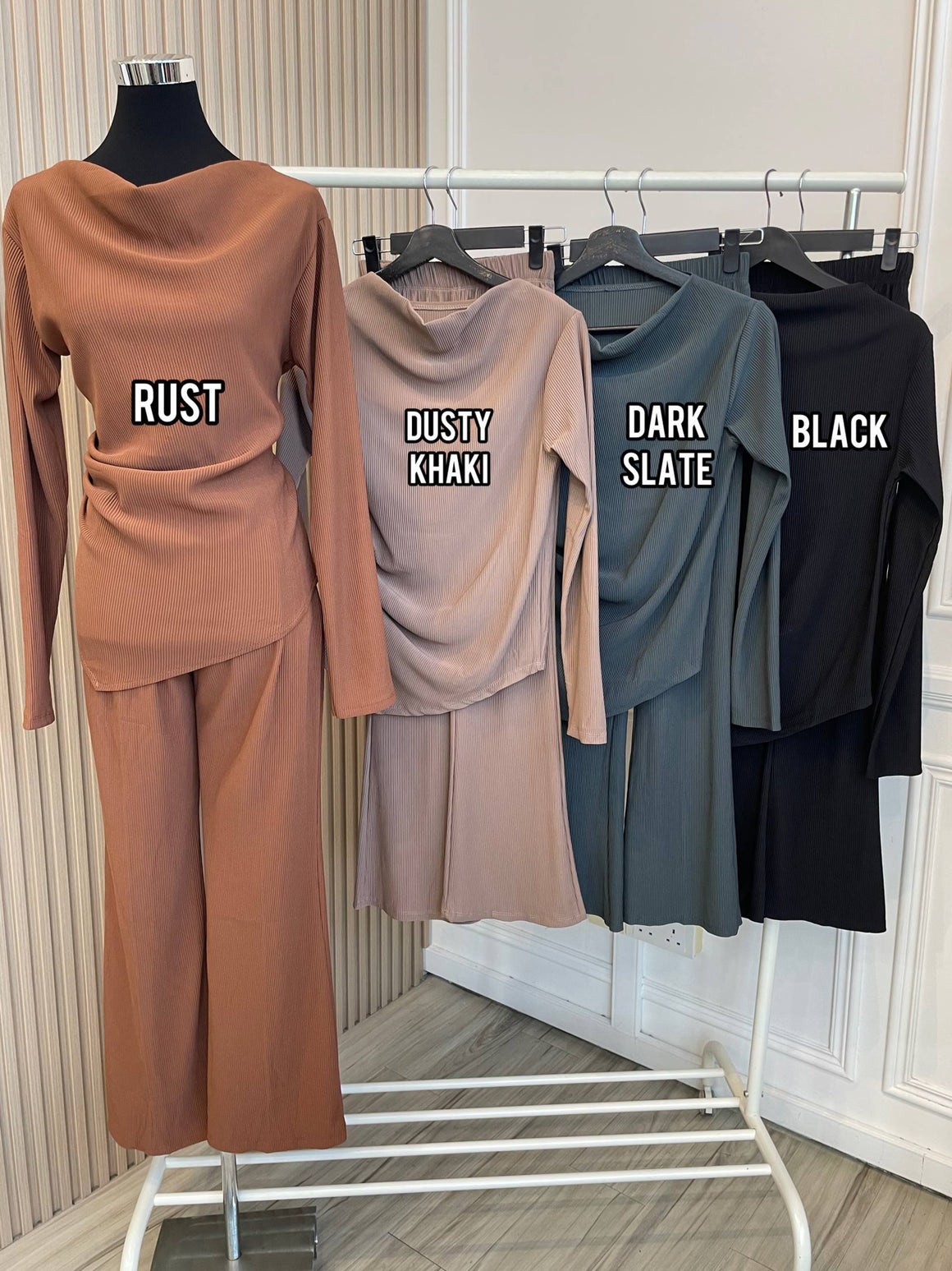 Sheena Ruched Pant Set