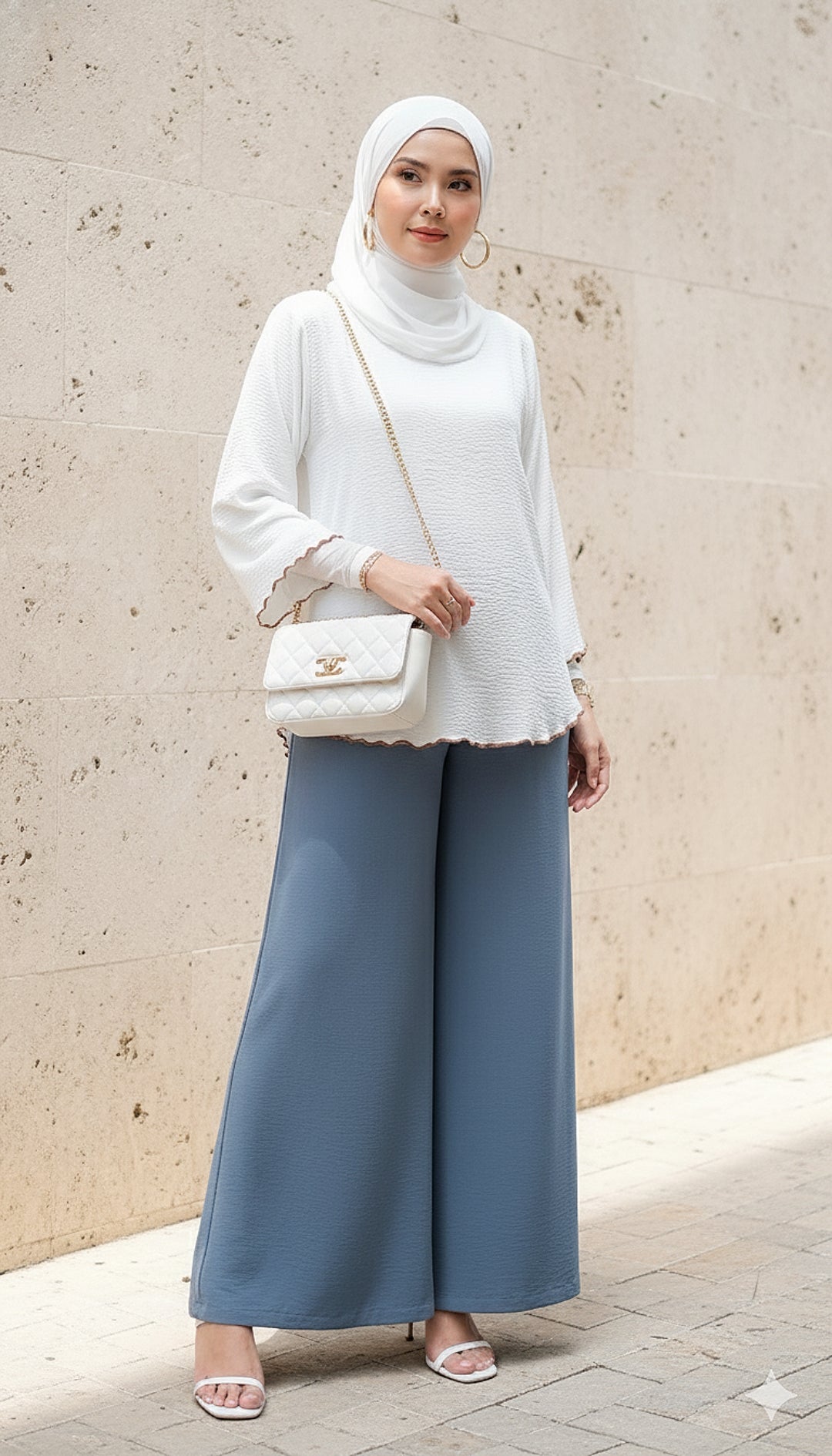 Palazzo Wide Leg Pants
