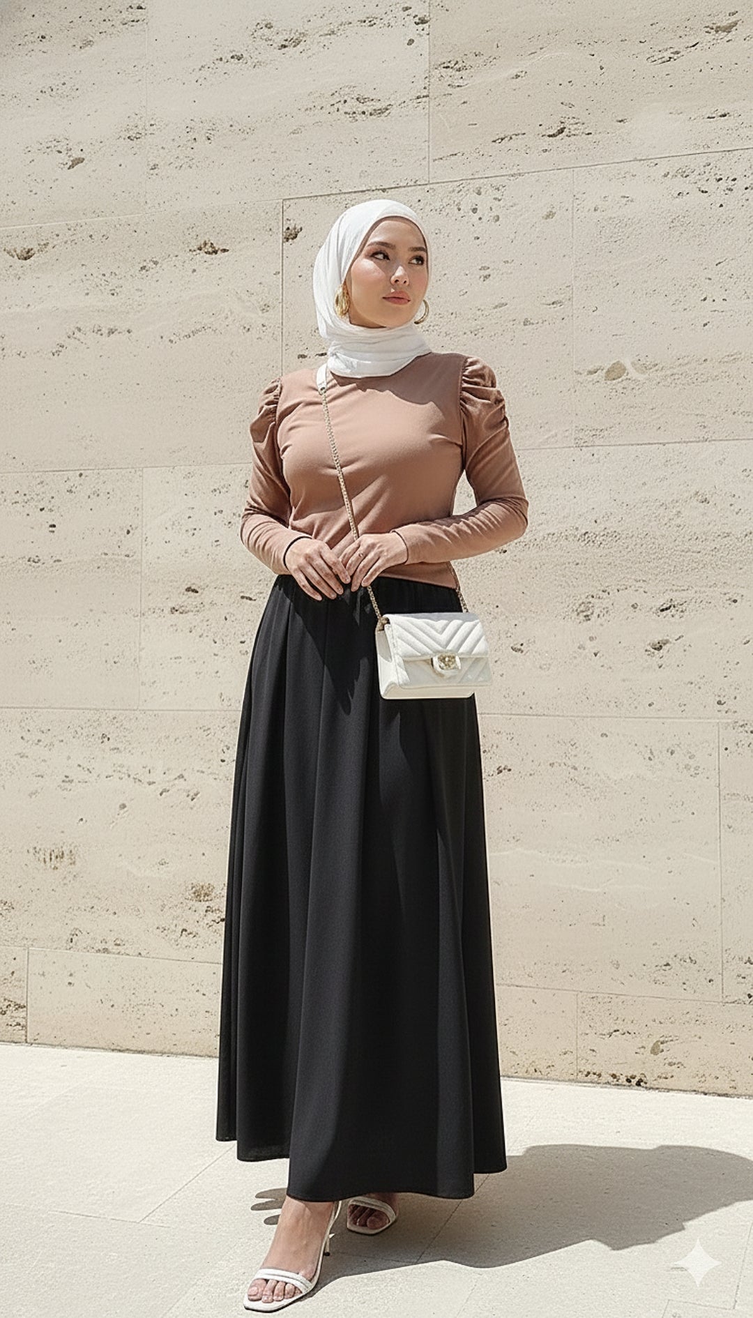 A-Line Cotton Skirt