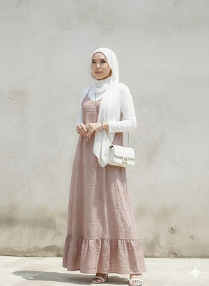 Nadia Eyelet Sleeveless Dress