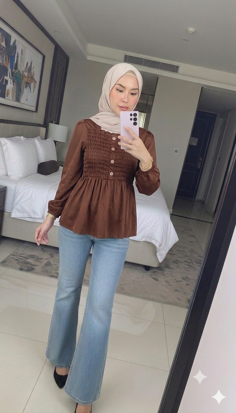 Wardina Smock Top