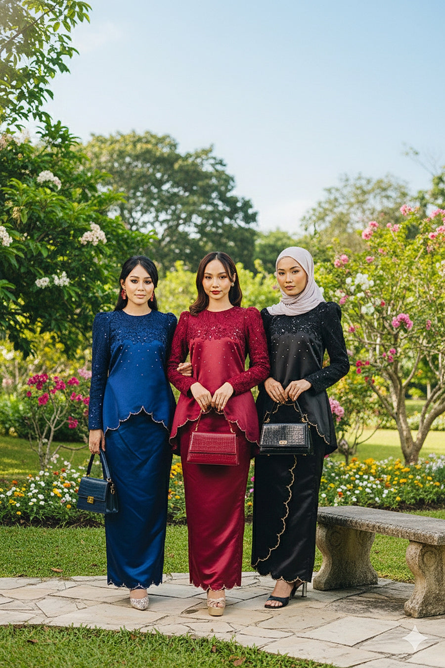 Sophia Lace Kurung (Adult)