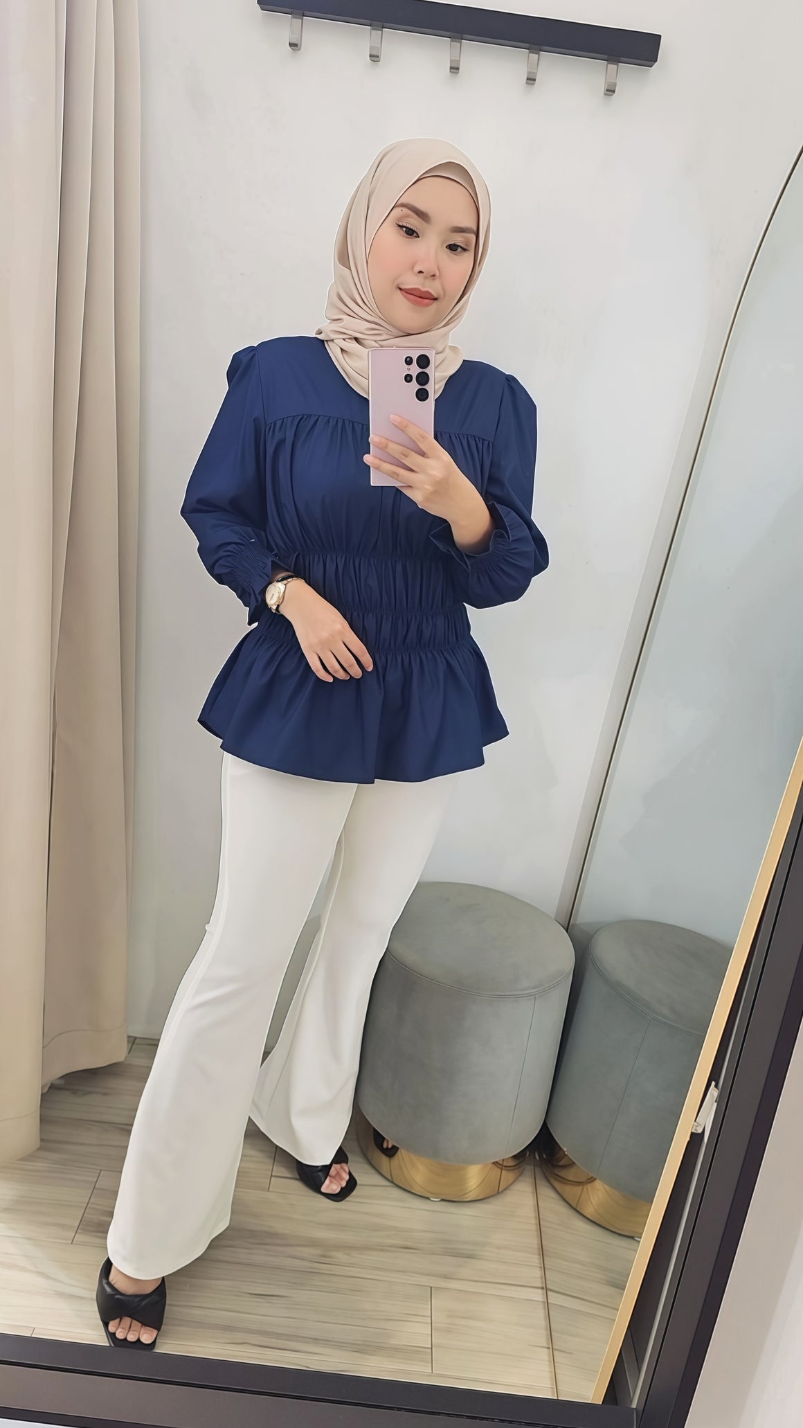 Dhamiah Smock Top (NLB Own Manufactured)