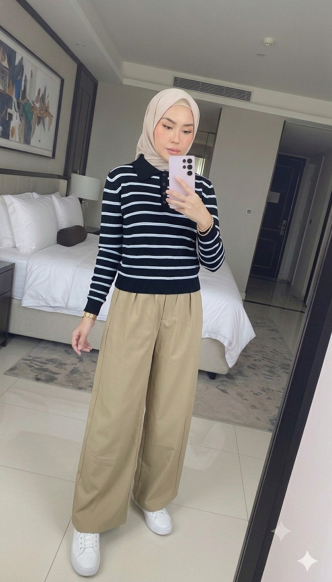 Barrel Palazzo Pants