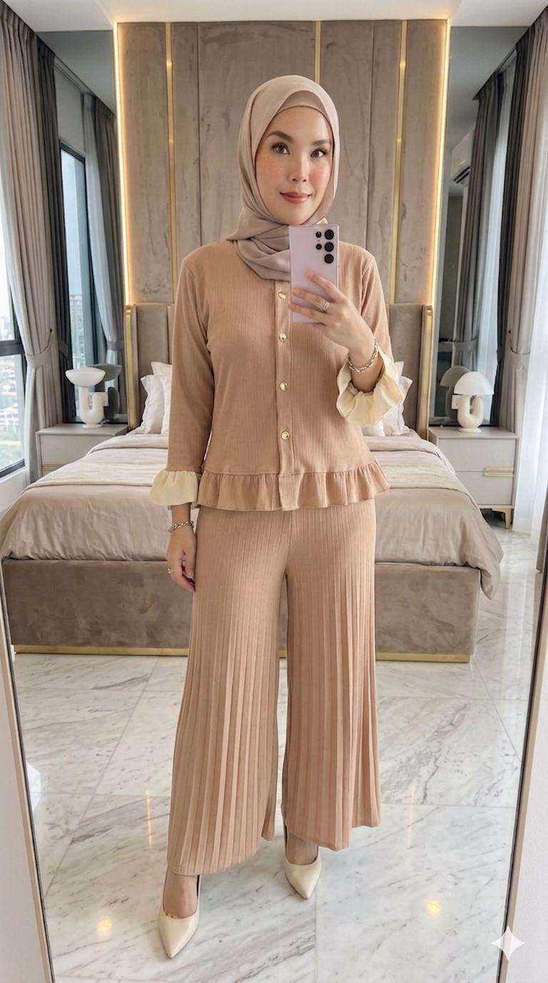 Ruffle Pant Set