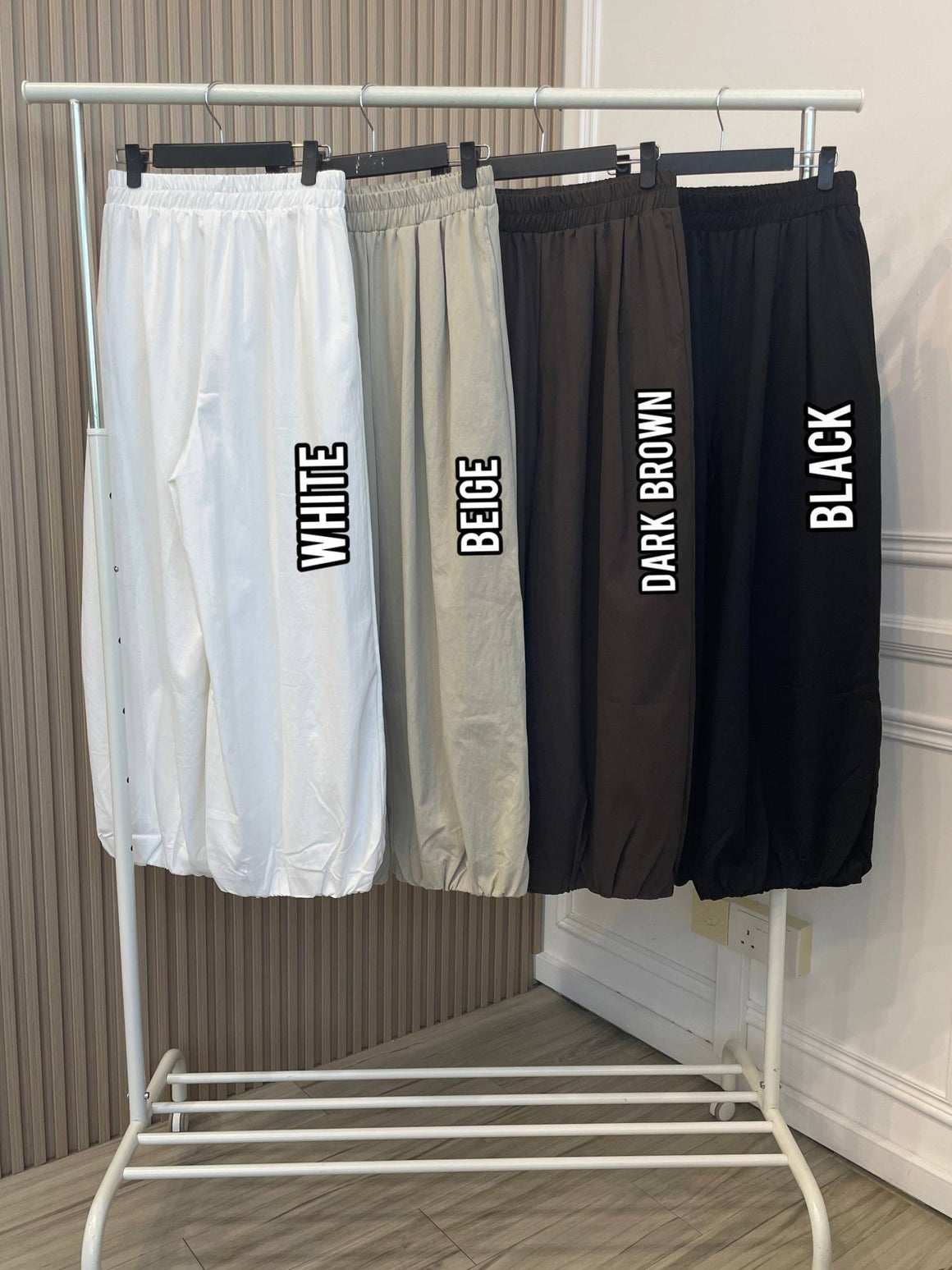 Balloon Wide Leg Pants