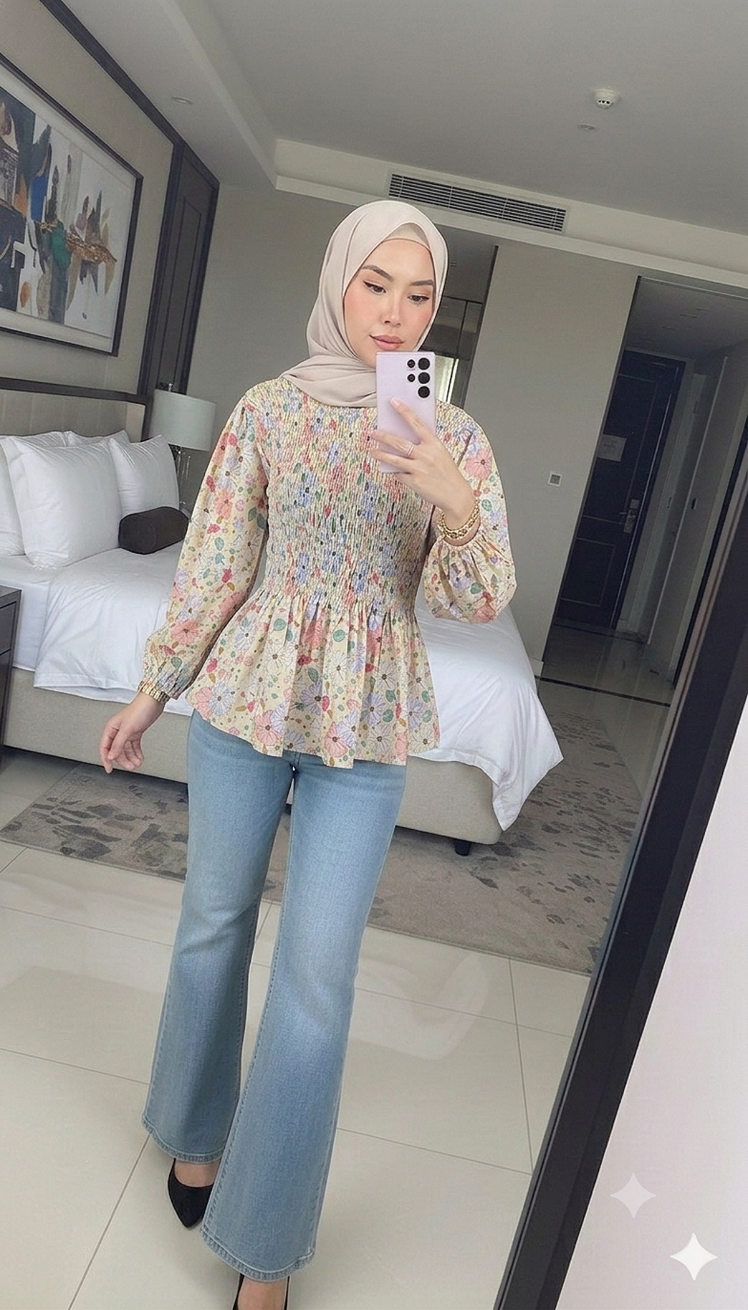 Feera Smock Blouse