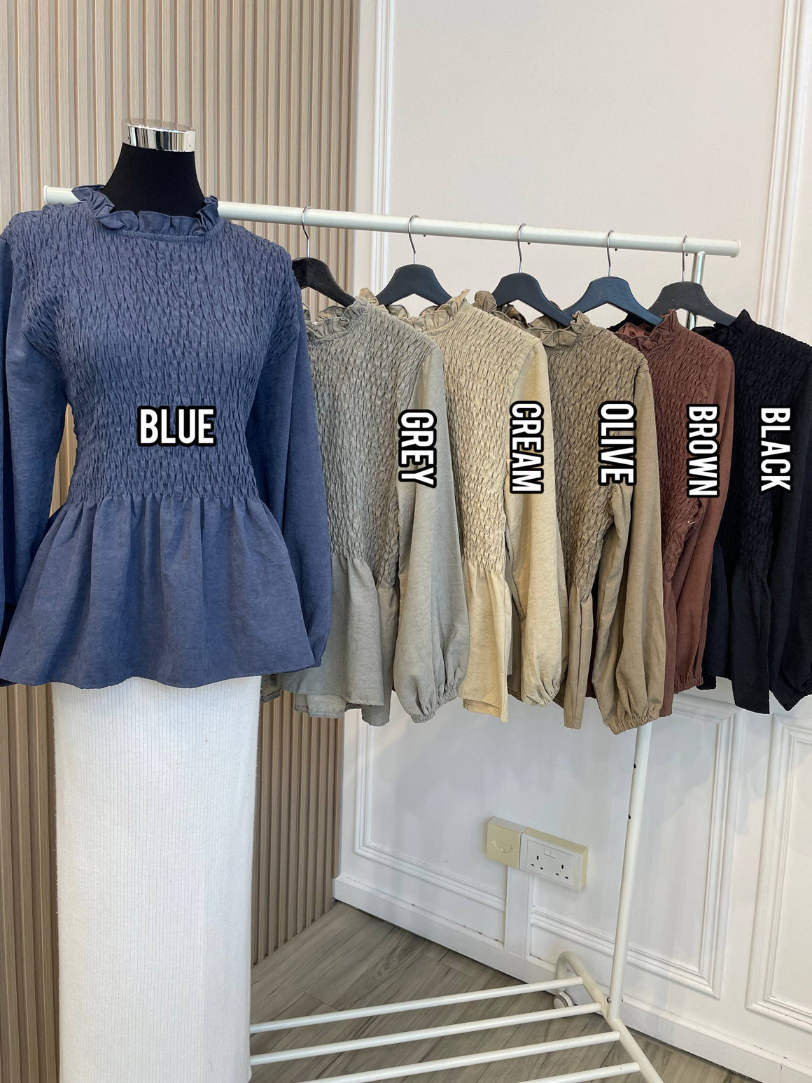 Nadia Smock Blouse