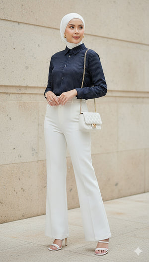 Emelza Stripe Blouse