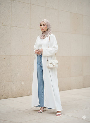 Hazel Abaya Cardi (NLB Own Manufactured)