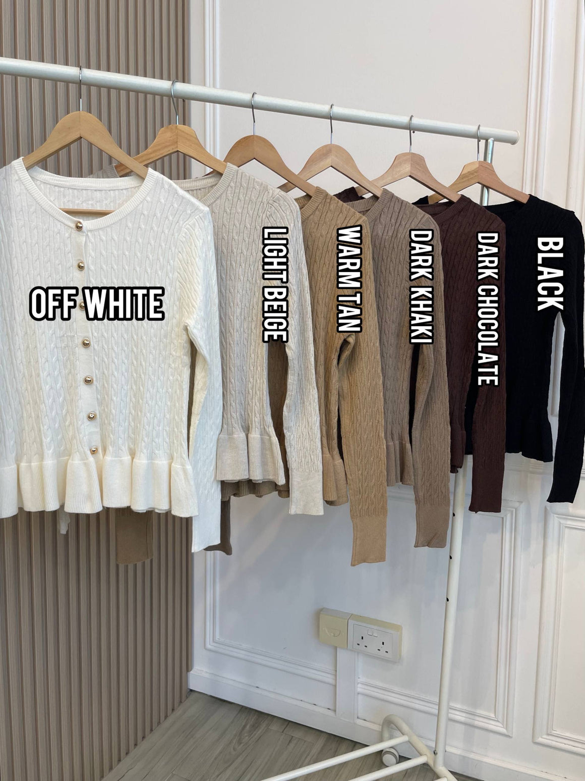 Elia Ruffle Knit Top