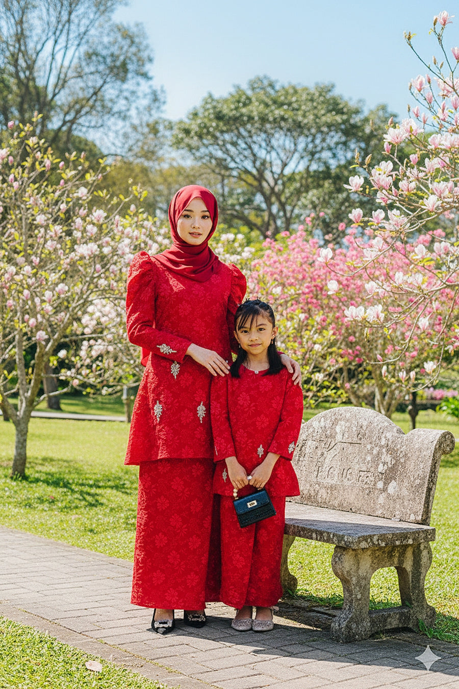 Eliza Brocade Kurung (Adult)