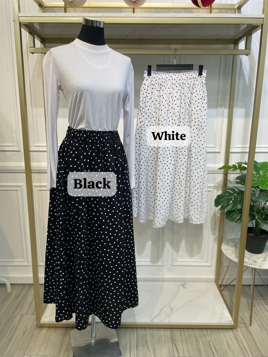 Polka Flare Skirt