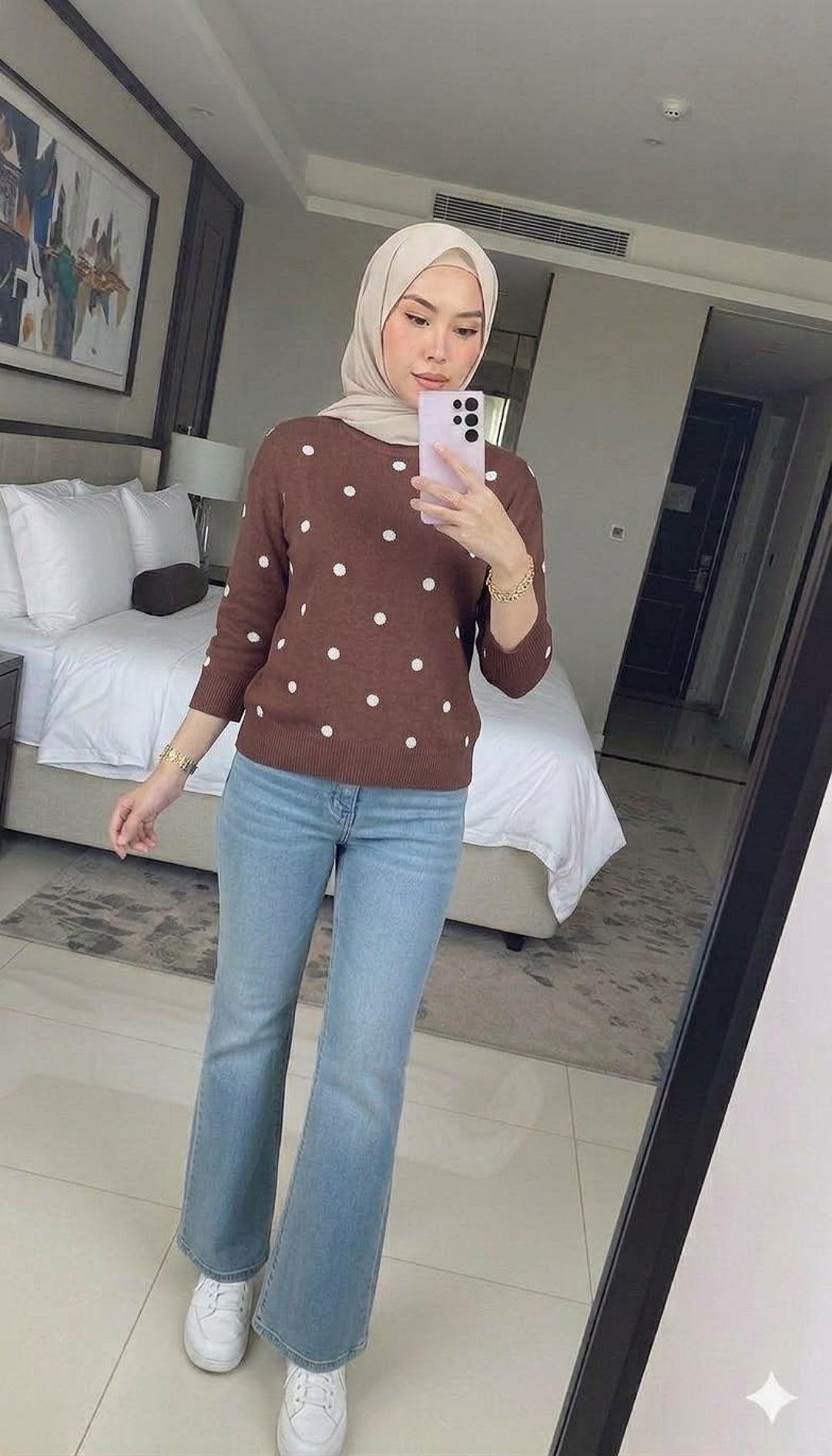 Sarah Polka Knitwear
