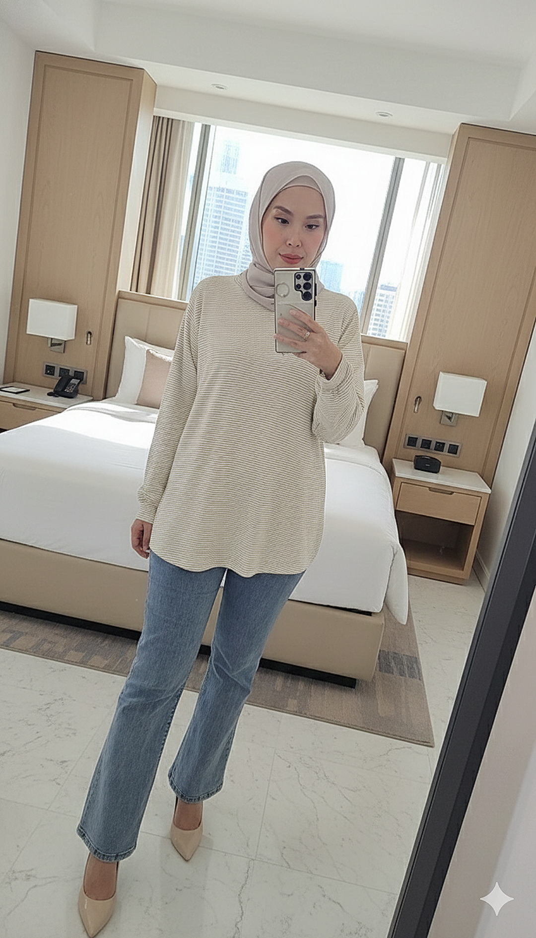 Jane Oversize Stripe Top