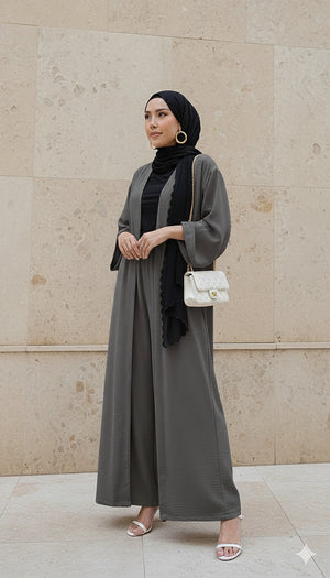 Long Cardi With Pants Set (NLB Own Manufactured)