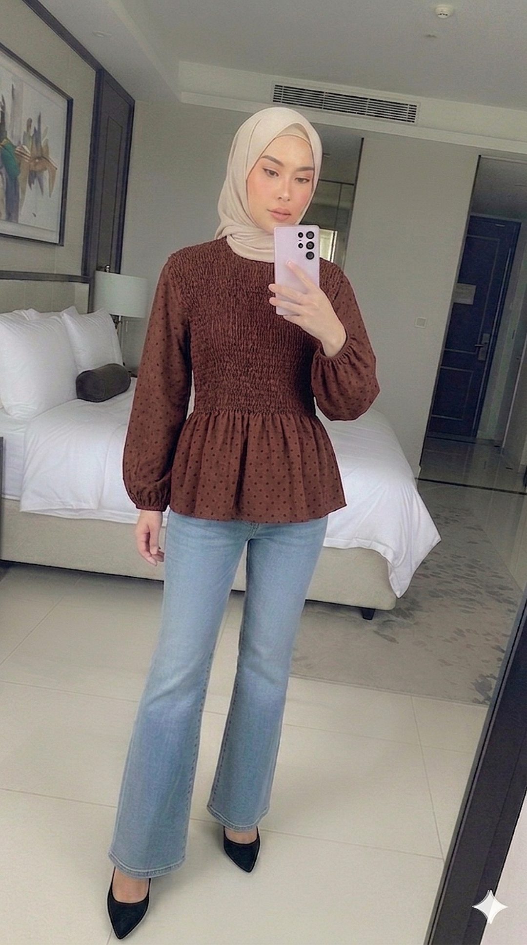 Afeeqa Smock Blouse