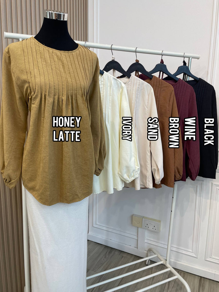 Yuni Pleats Top