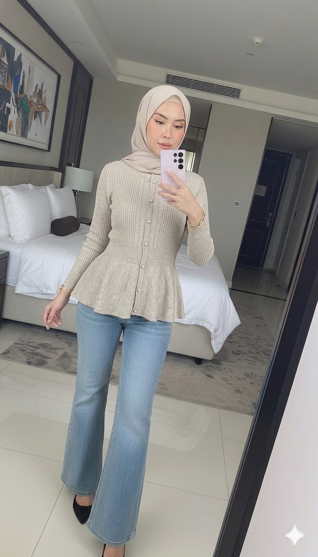 Shameen Peplum Top
