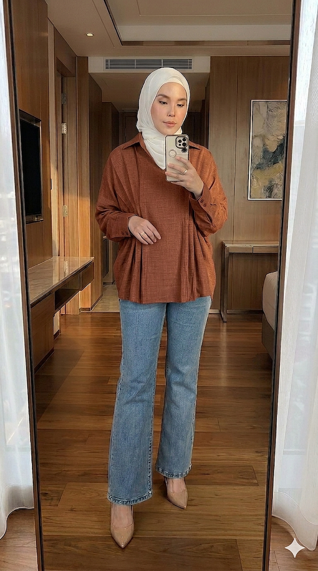 Darissa Pleats Blouse