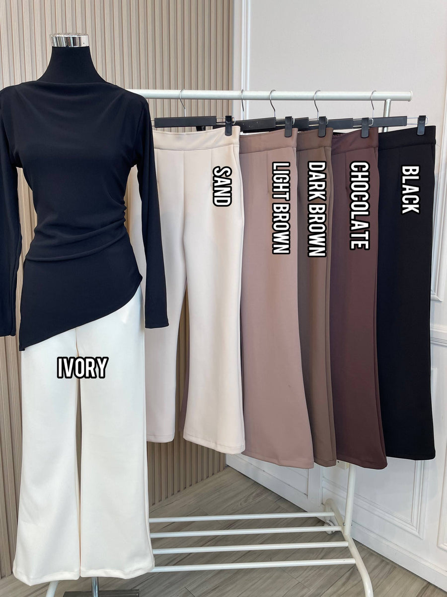 Flared Scuba Pants