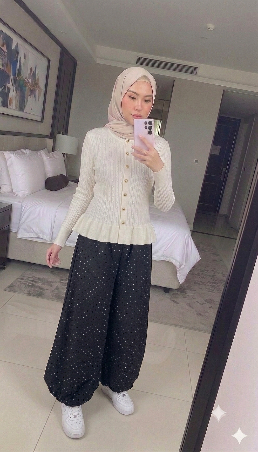 Polka Bubble Pants