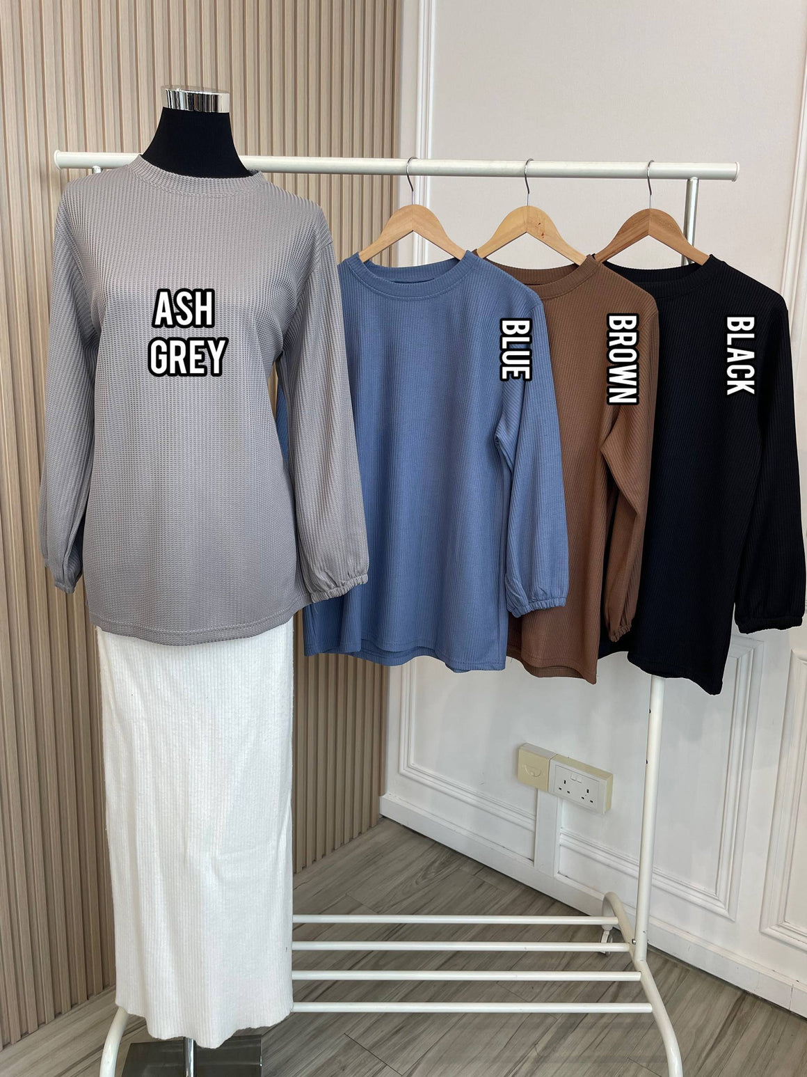 Aleesa Waffle Top