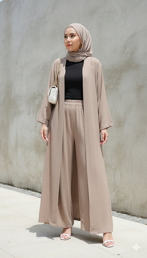 Long Cardi With Pants Set (NLB Own Manufactured)