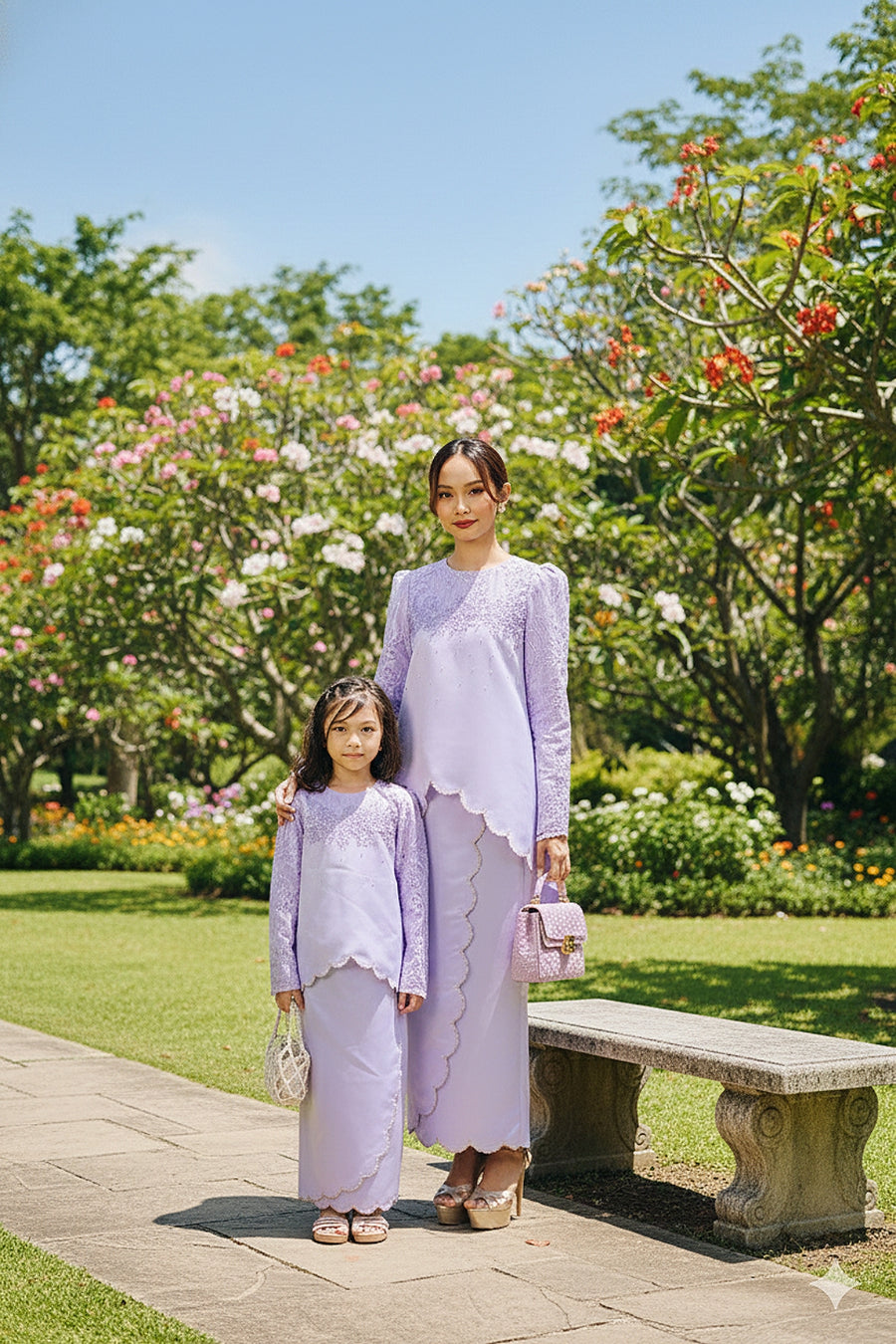 Sophia Lace Kurung (Kids)