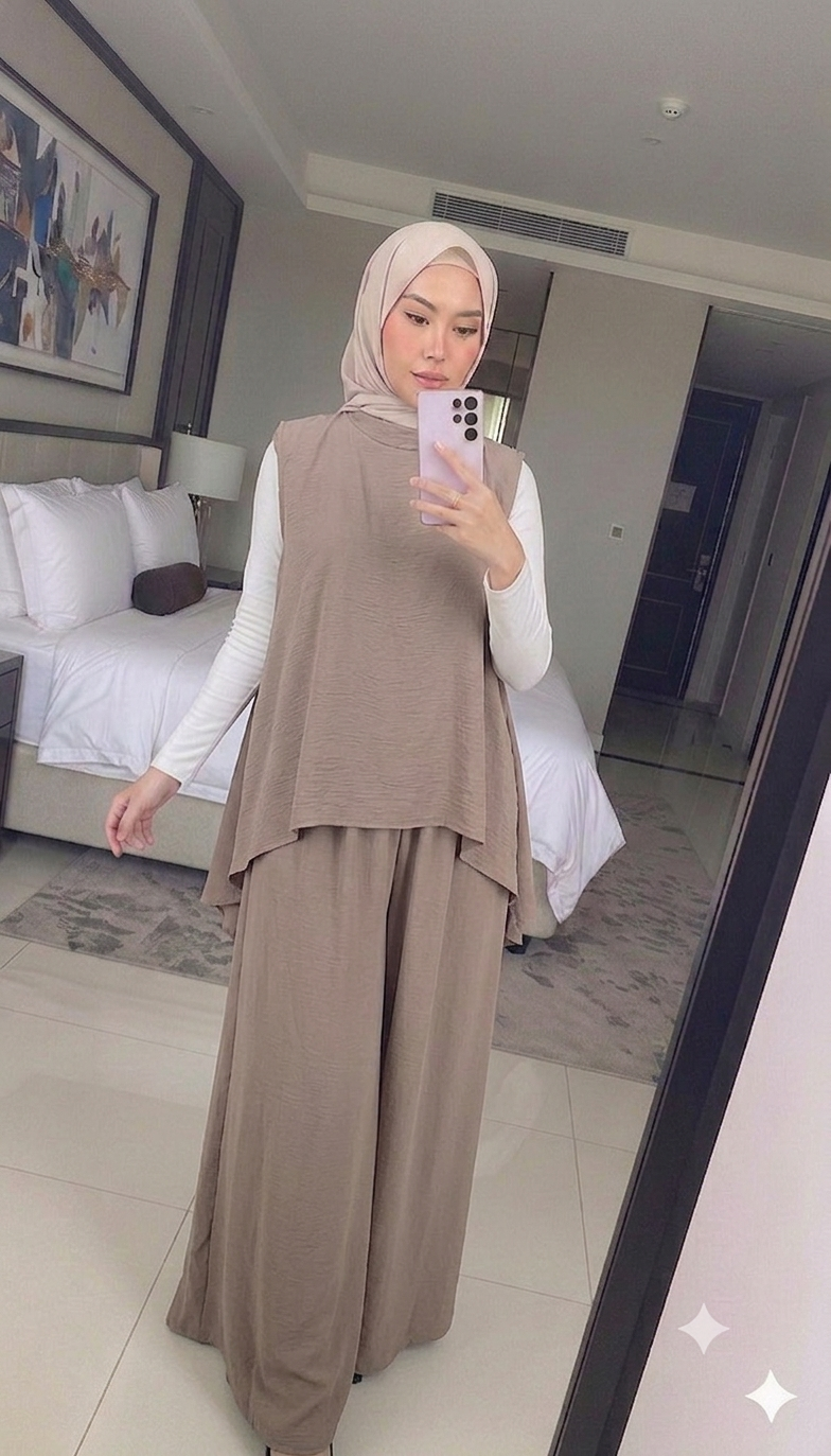 Sleeveless Pants Set(NLB Own Manufactured)