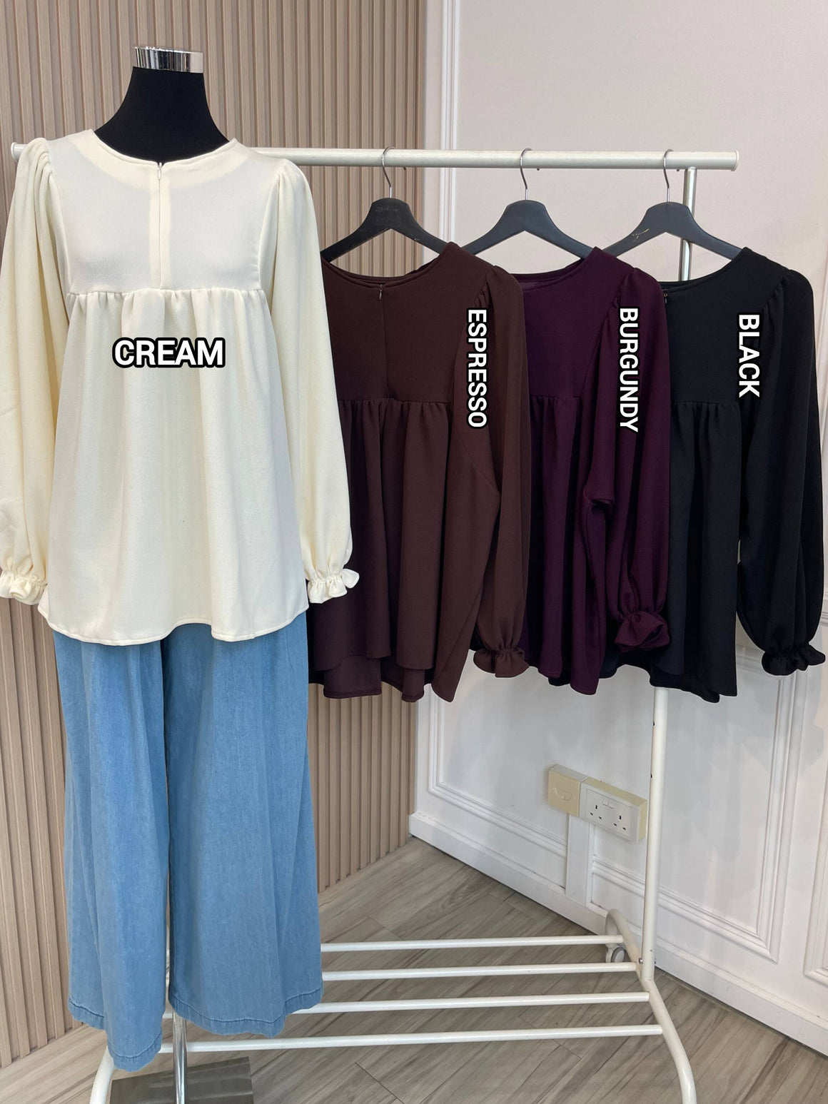 Hana Babydoll Top