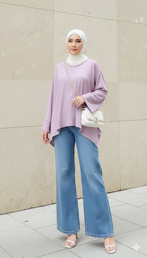 Eva Batwing Top